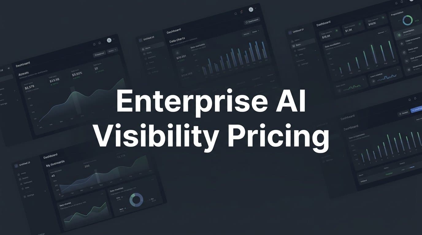 Featured image for: Enterprise AI Visibility Pricing: What You're Actually Paying For (And Why It Matters)