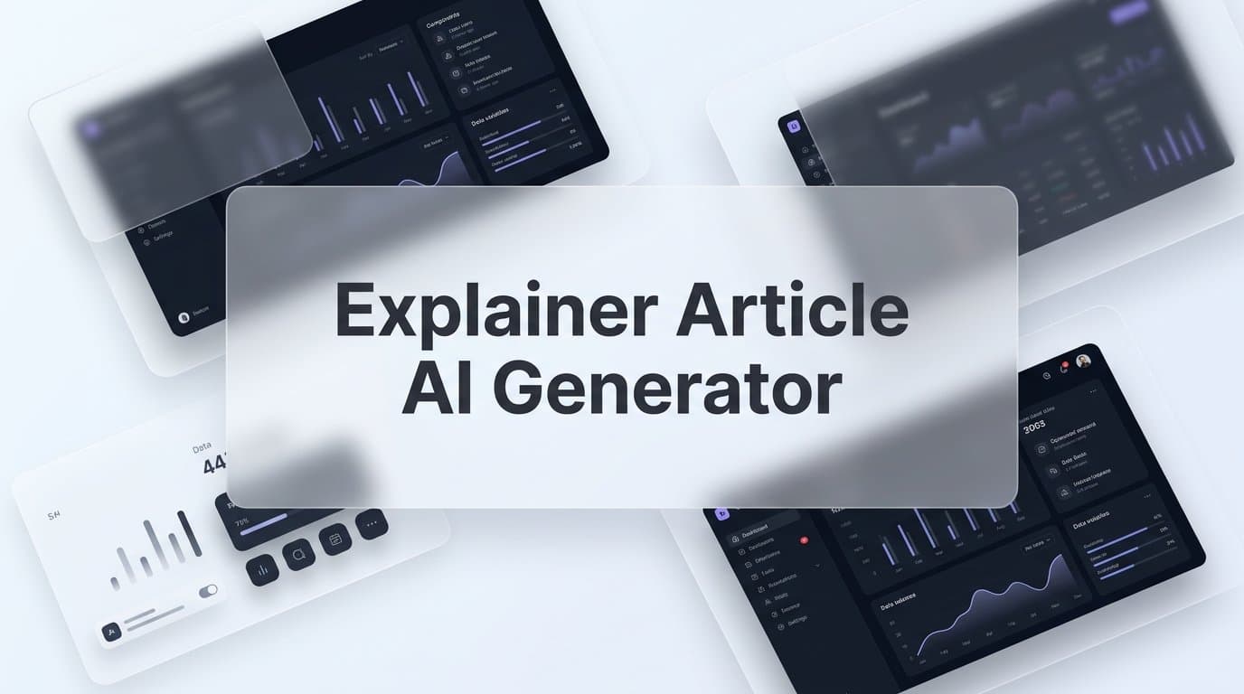 Featured image for: 8 Best Explainer Article AI Generators in 2026
