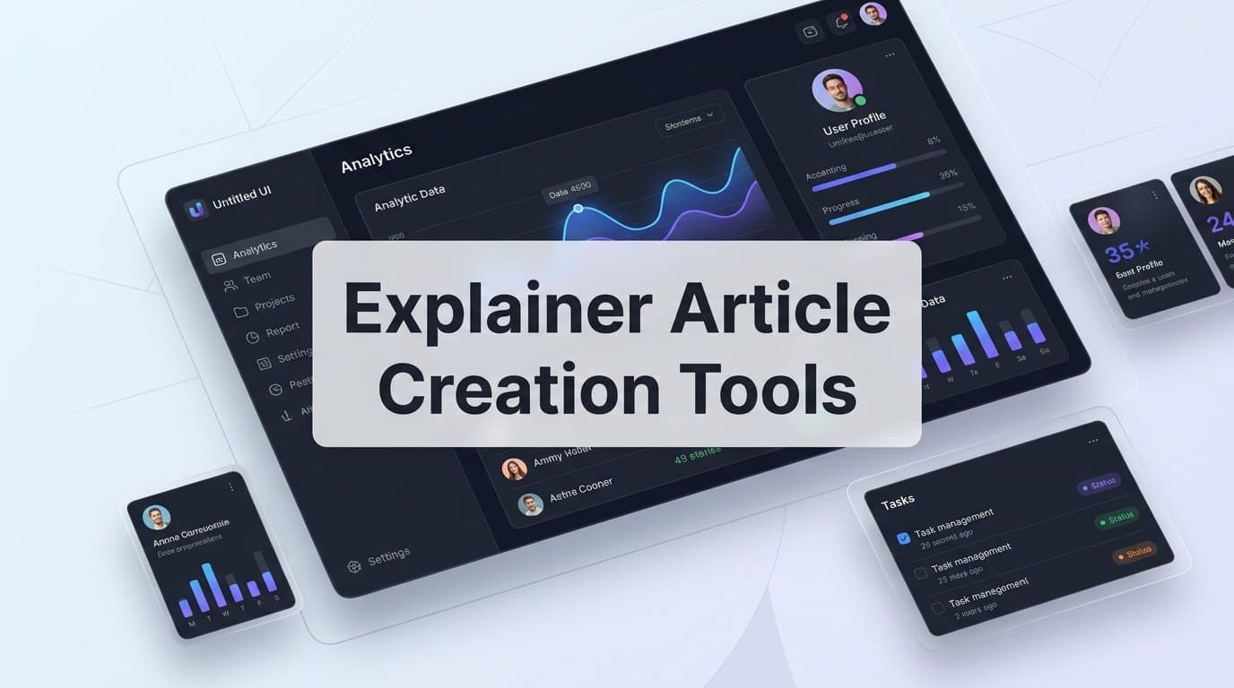 Featured image for: 9 Best Explainer Article Creation Tools in 2026
