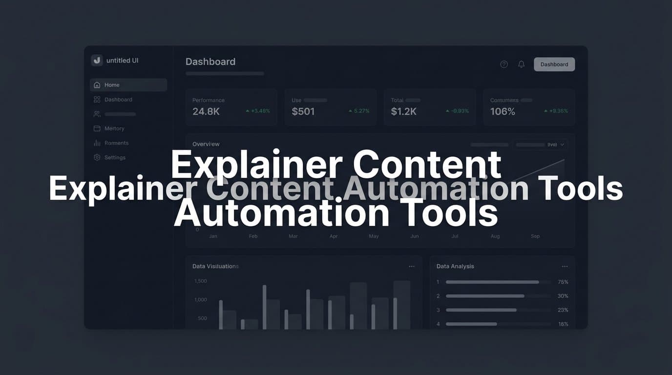 Featured image for: 6 Best Explainer Content Automation Tools in 2026