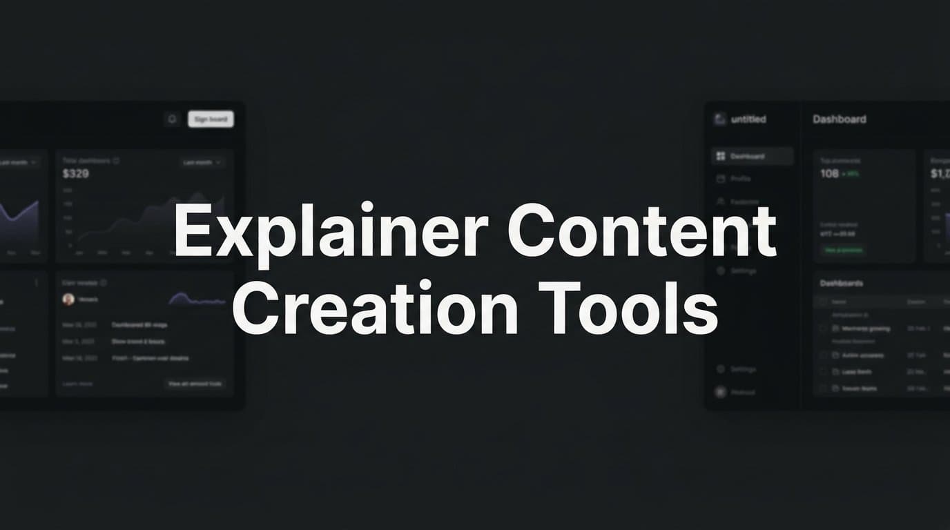 Featured image for: 6 Best Explainer Content Creation Tools in 2026