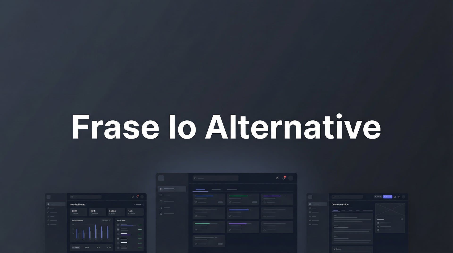 Featured image for: 7 Best Frase IO Alternatives for AI-Powered Content Optimization in 2026