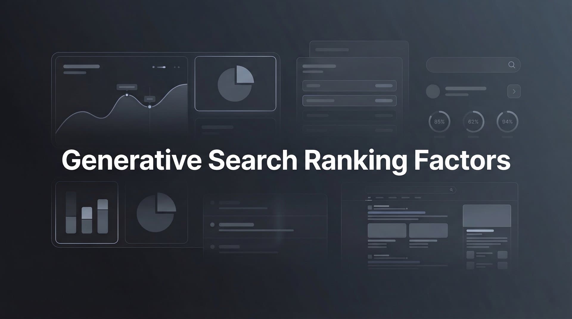 Featured image for: Generative Search Ranking Factors: What Determines AI Visibility in 2026
