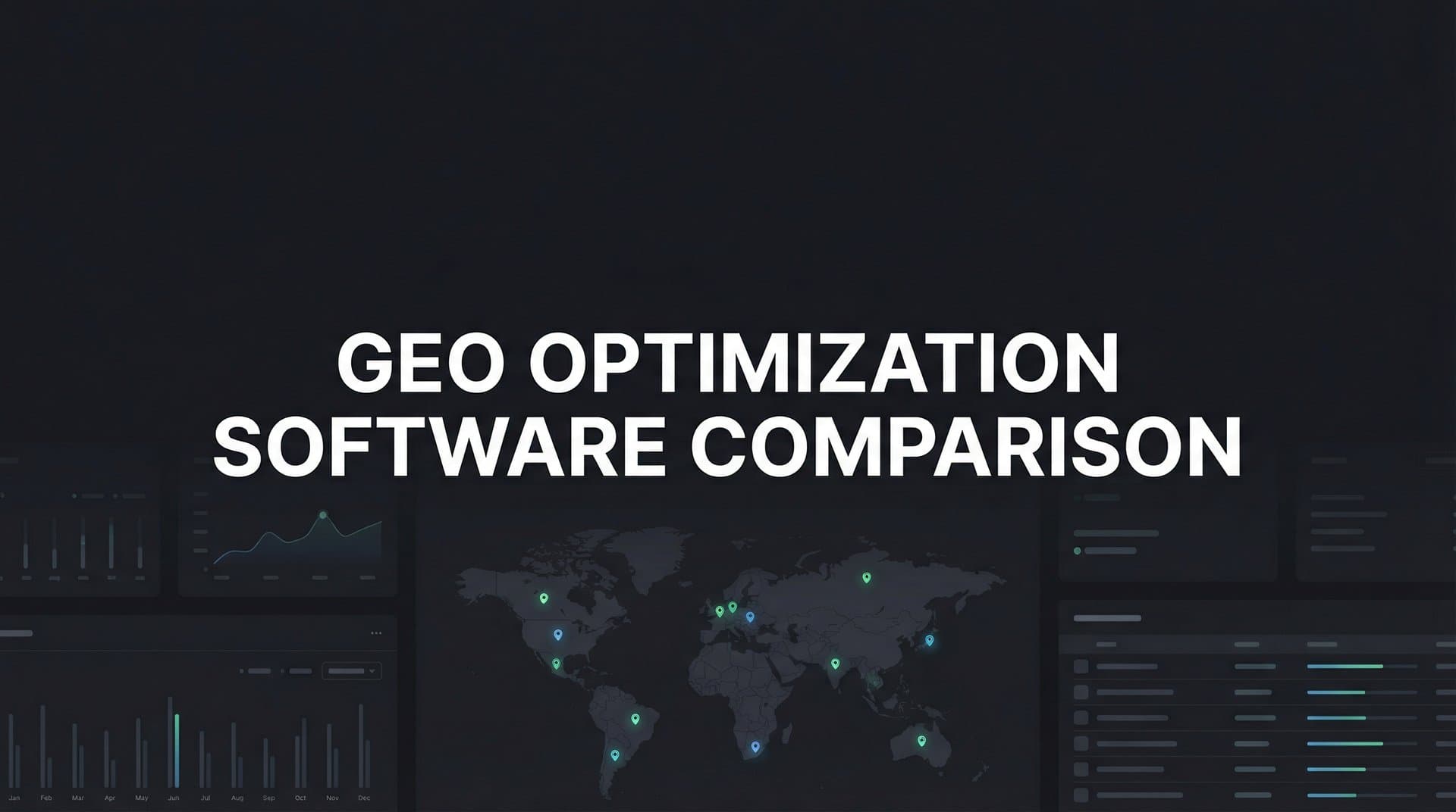 Featured image for 9 Best GEO Optimization Software Tools Compared for 2026