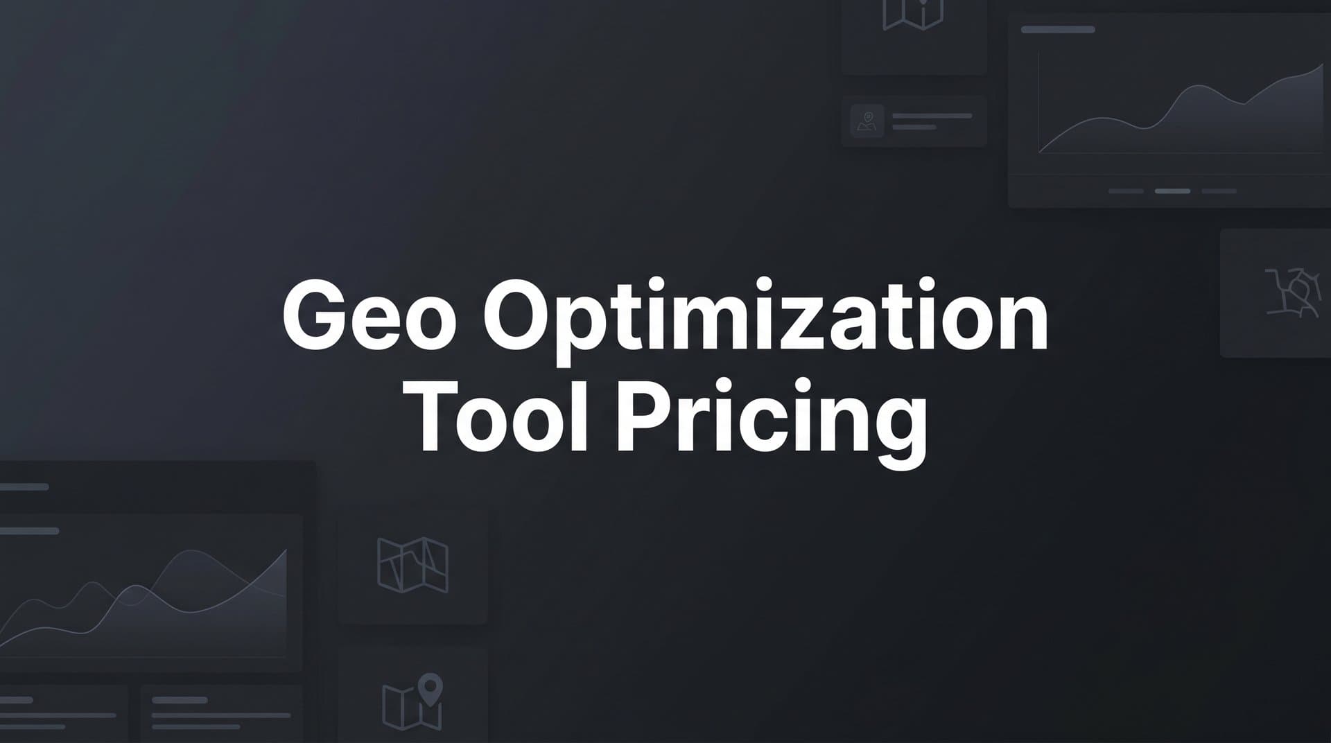 Featured image for: 9 Best GEO Optimization Tools: Pricing Compared for 2026