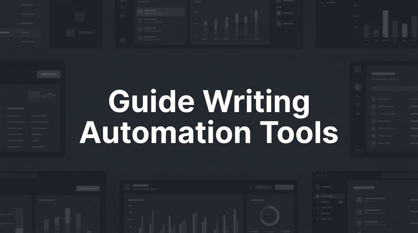 Featured image for: 6 Best Guide Writing Automation Tools in 2026