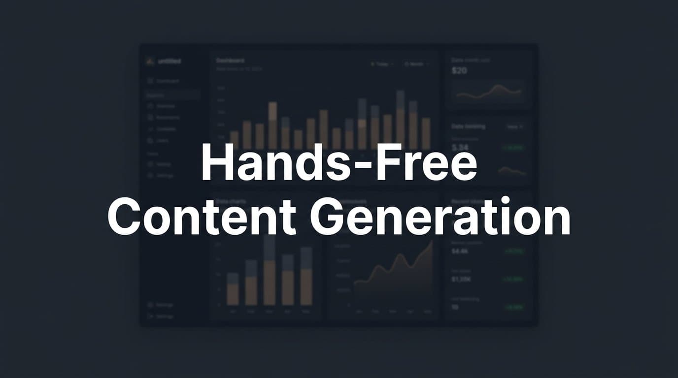 Featured image for: Hands-Free Content Generation: How AI Autopilot Is Reshaping Organic Growth