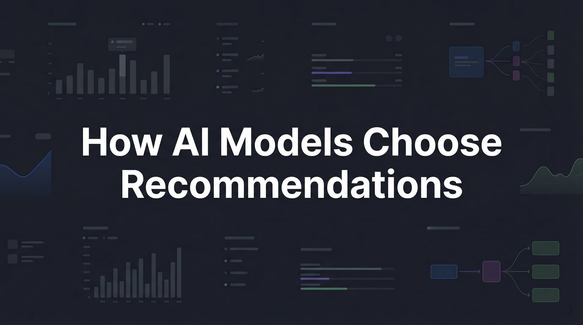 Featured image for: How AI Models Choose Recommendations: The Technical Process Behind AI-Powered Suggestions