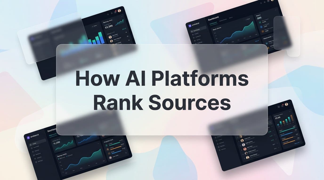 Featured image for: How AI Platforms Rank Sources: What Marketers Need to Know in 2026