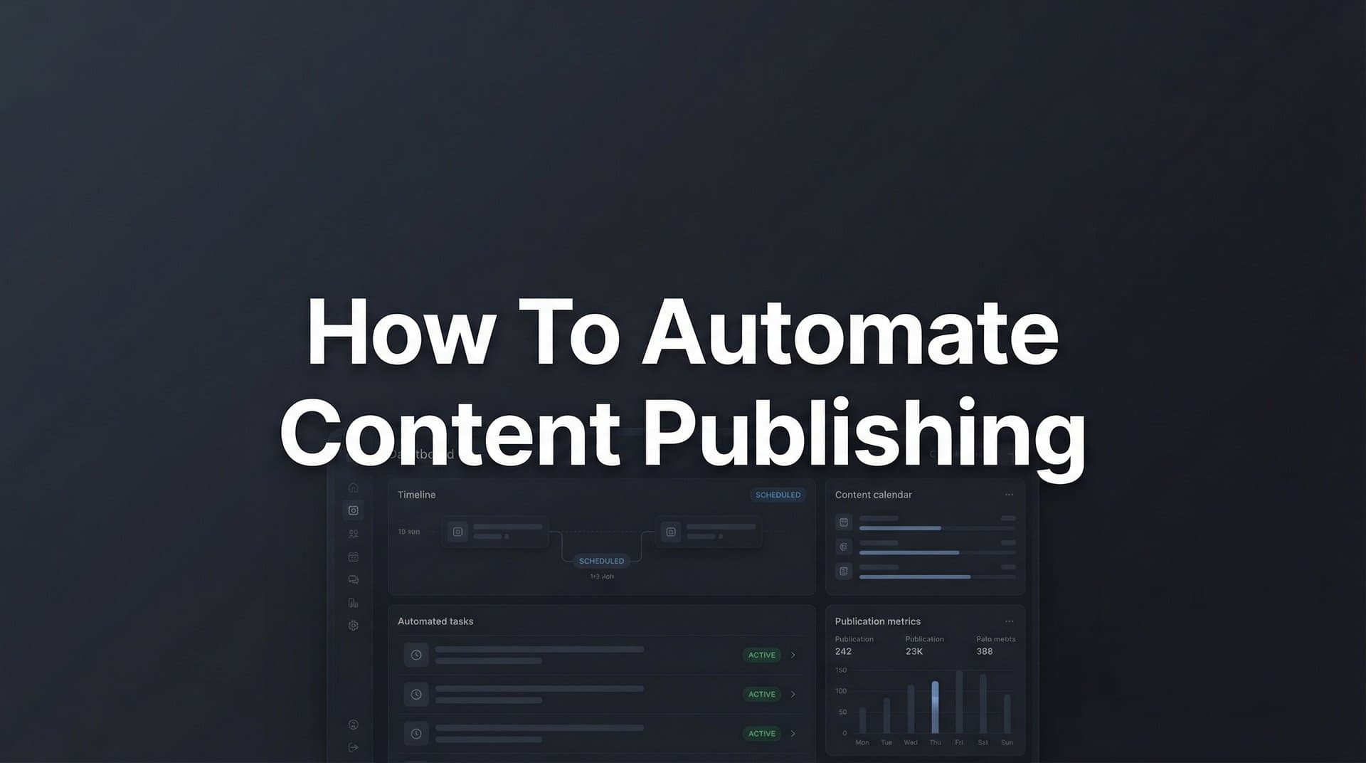 Featured image for: How to Automate Content Publishing: A 6-Step Guide to Hands-Free Distribution
