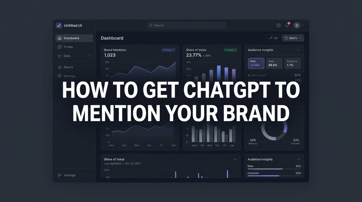 Featured image for: How to Get ChatGPT to Mention Your Brand: A Step-by-Step Guide