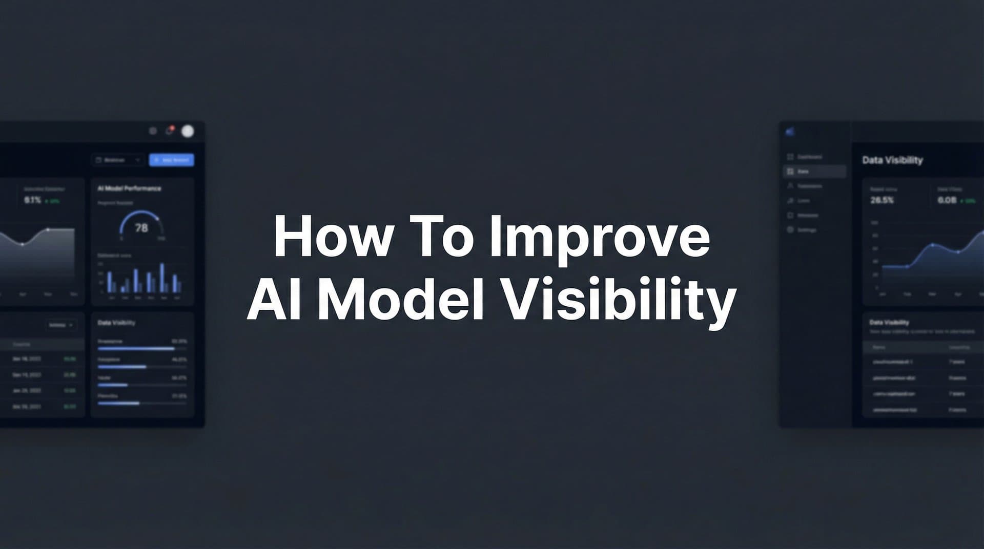 Featured image for: How to Improve AI Model Visibility: A 6-Step Guide to Getting Your Brand Mentioned by ChatGPT, Claude, and Perplexity