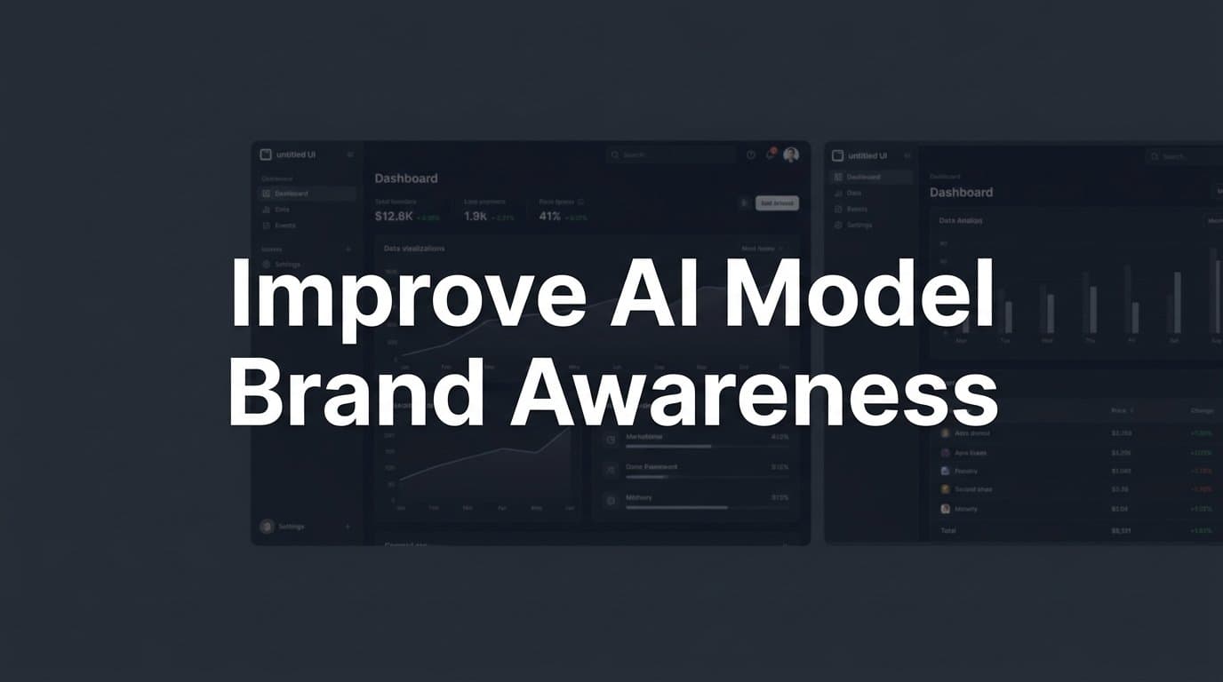 Featured image for: How to Improve AI Model Brand Awareness: A Step-by-Step Guide