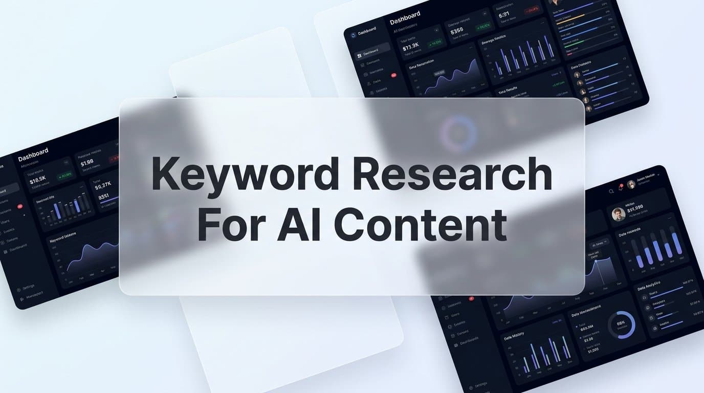 Featured image for: Keyword Research for AI Content: A Step-by-Step Guide for Marketers and Founders