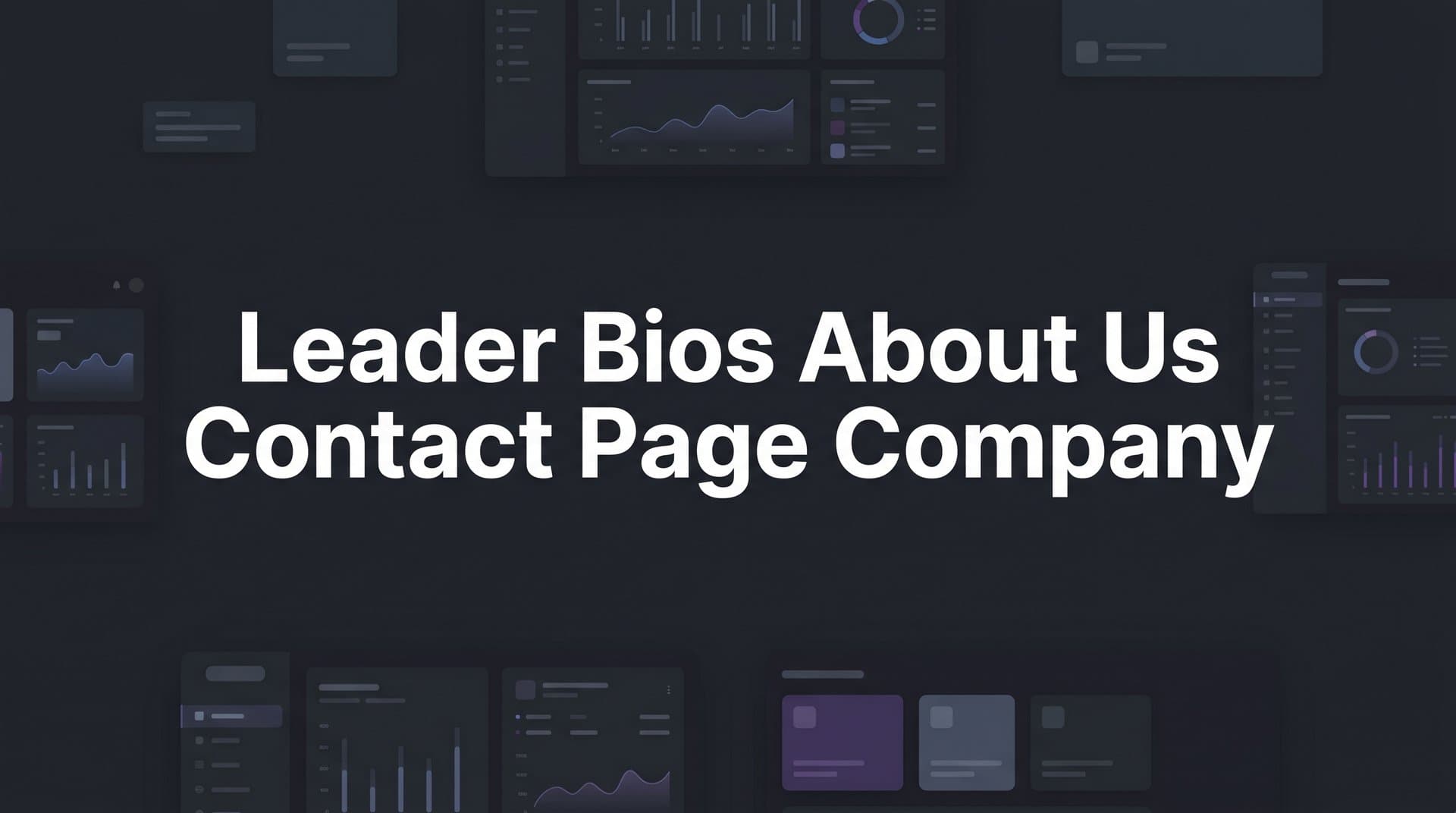 Featured image for: 9 Best Tools for Building Leader Bios, About Us & Contact Pages in 2026