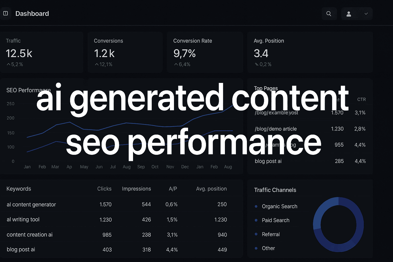 Featured image for: AI Generated Content SEO Performance: What Actually Drives Rankings In 2026