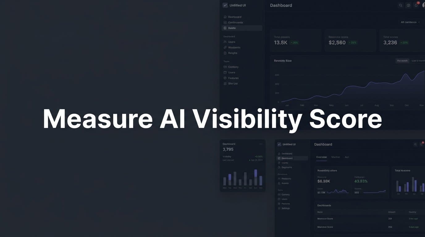 Featured image for How to Measure Your AI Visibility Score: A Step-by-Step Guide