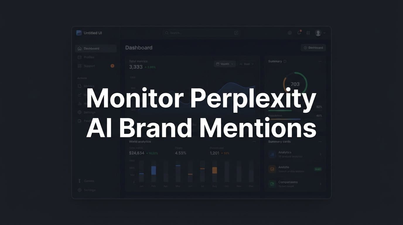 Featured image for: How to Monitor Perplexity AI Brand Mentions: A Step-by-Step Guide