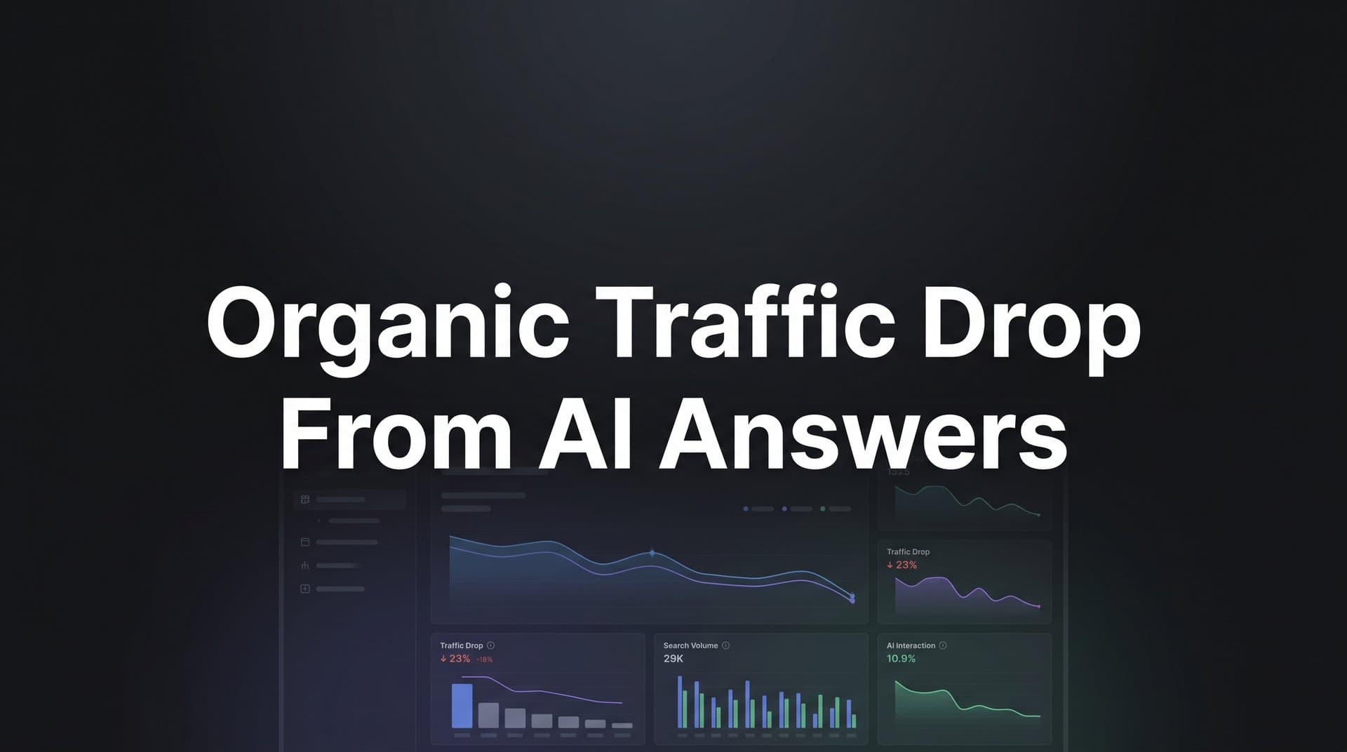Featured image for: Organic Traffic Drop from AI Answers: Why It's Happening and How to Adapt