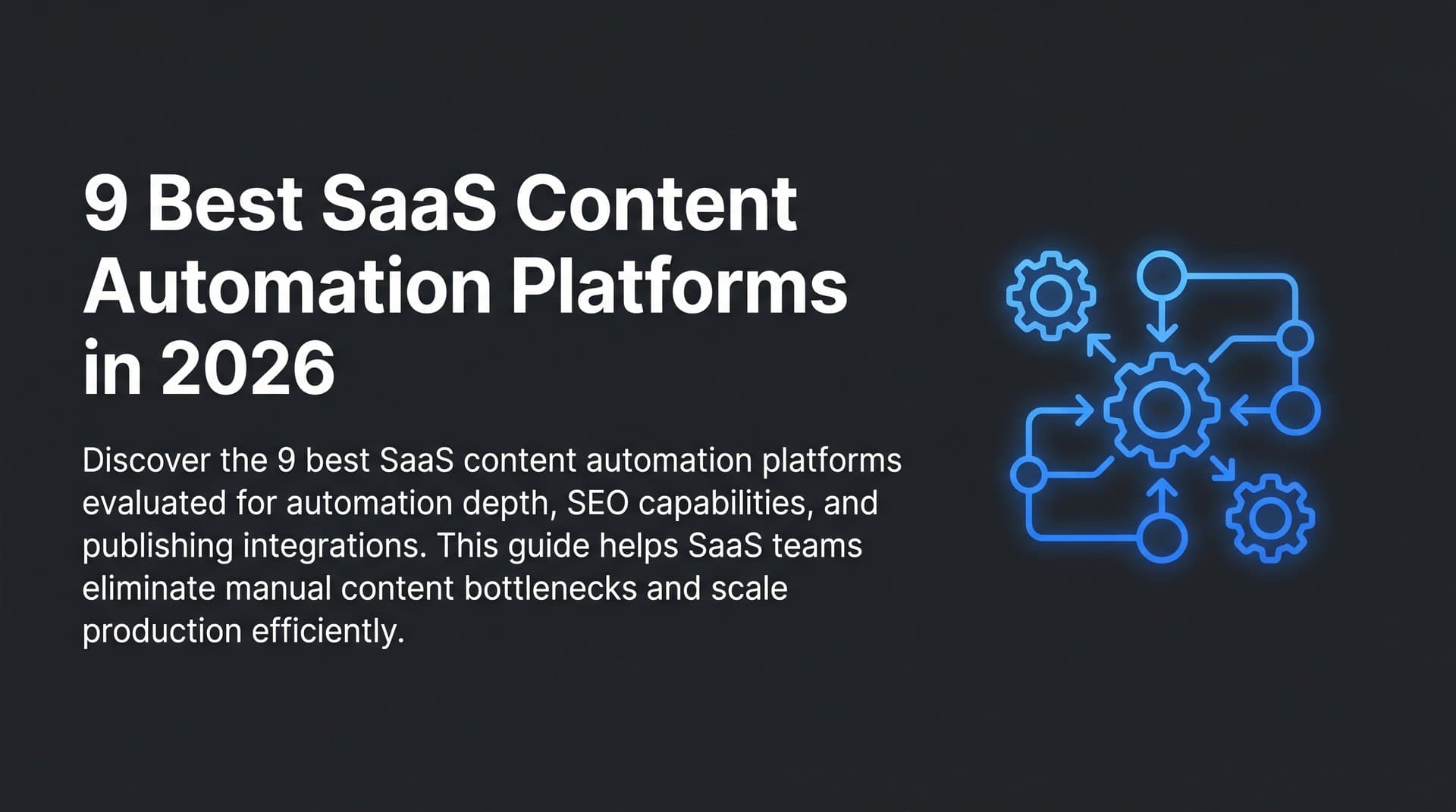 Featured image for: 9 Best SaaS Content Automation Platforms in 2026