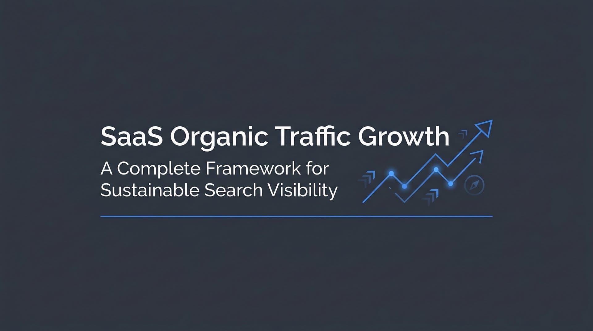 Featured image for: SaaS Organic Traffic Growth: A Complete Framework for Sustainable Search Visibility