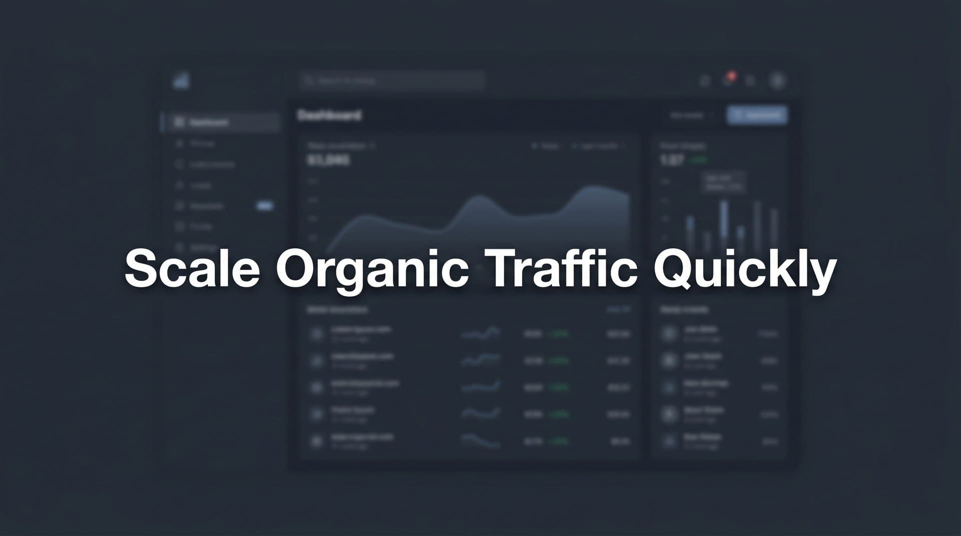Featured image for: How to Scale Organic Traffic Quickly: A 6-Step Playbook for Sustainable Growth