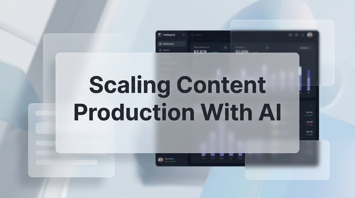 Featured image for: Scaling Content Production with AI: A Step-by-Step Guide for Marketers and Agencies