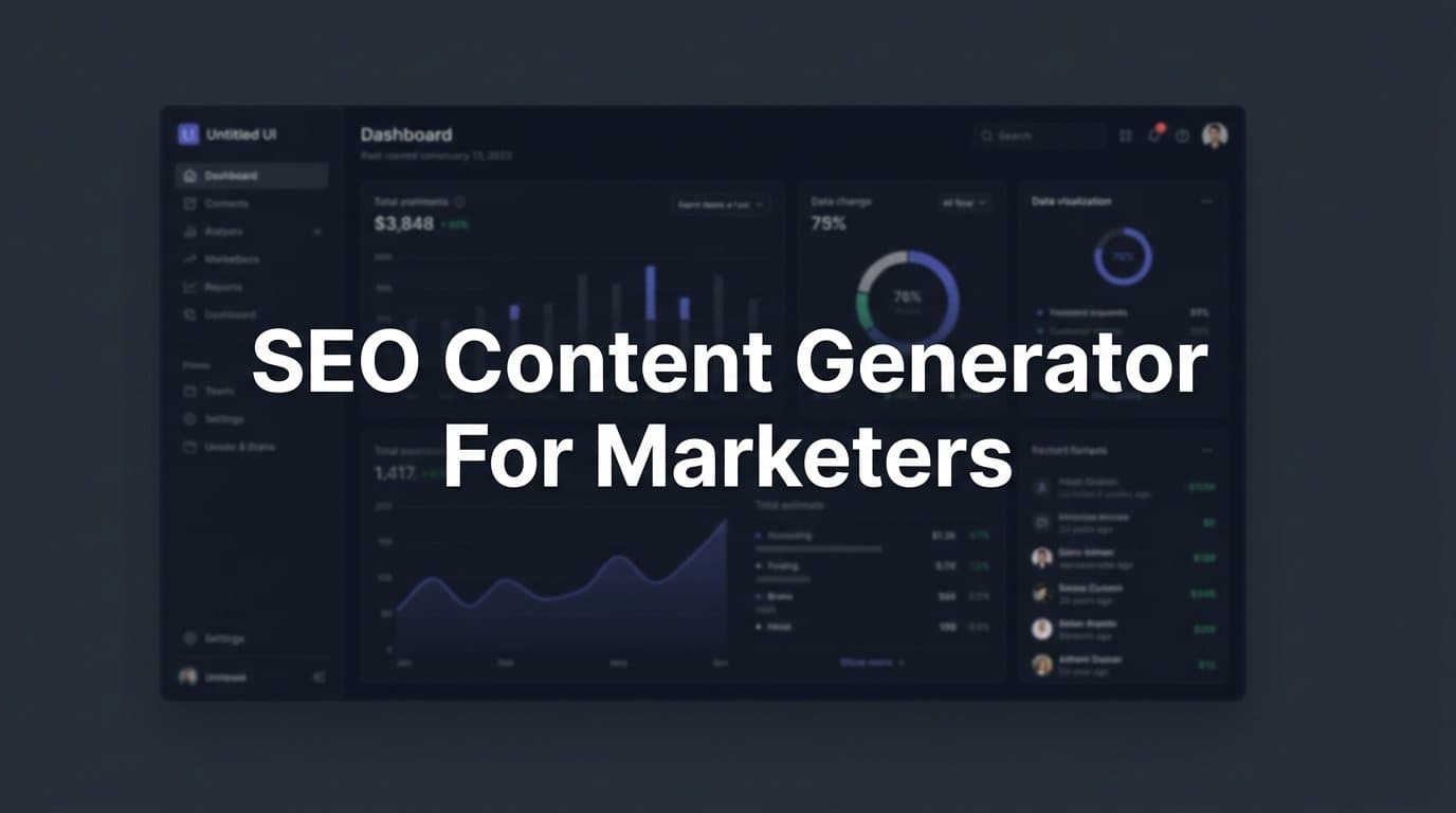 Featured image for: 6 Best SEO Content Generators for Marketers in 2026