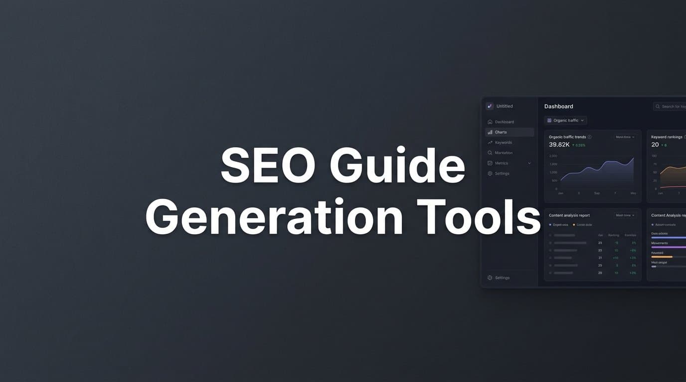 Featured image for: 6 Best SEO Guide Generation Tools in 2026