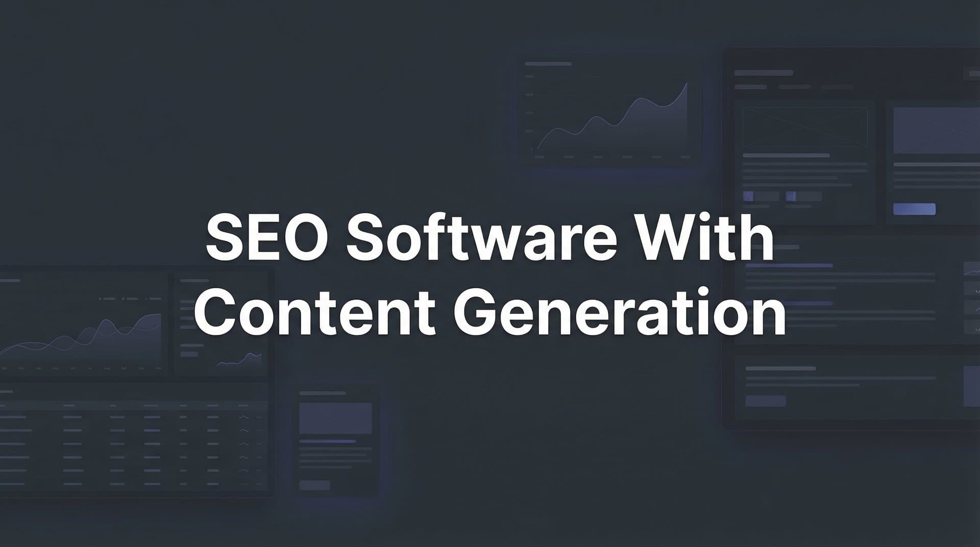 Featured image for: 9 Best SEO Software with Content Generation in 2026