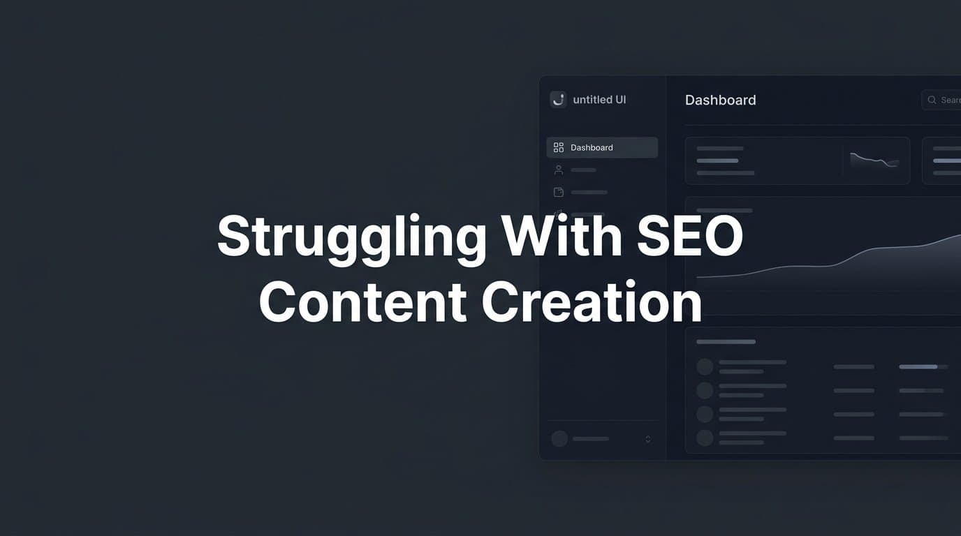 Featured image for: Struggling with SEO Content Creation? Here's a Step-by-Step System That Actually Works
