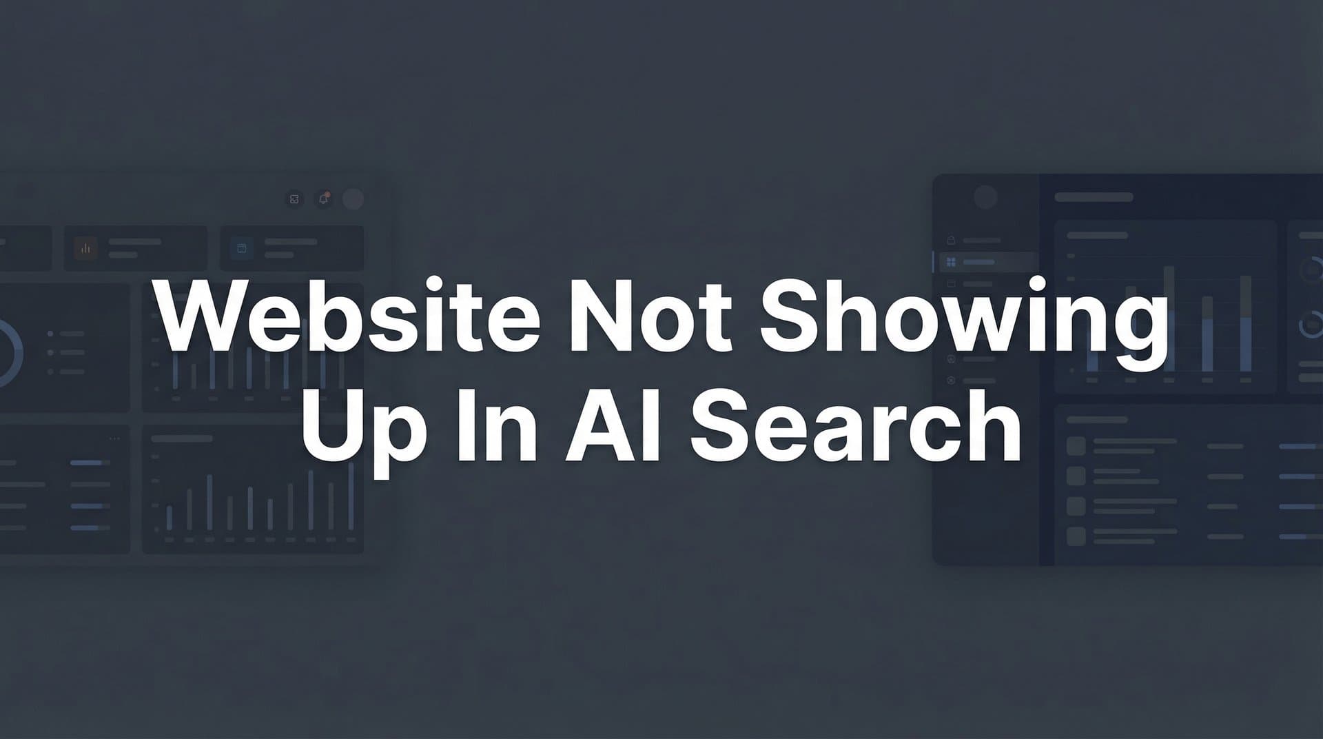 Featured image for: How to Fix Your Website Not Showing Up in AI Search: A Step-by-Step Diagnostic Guide