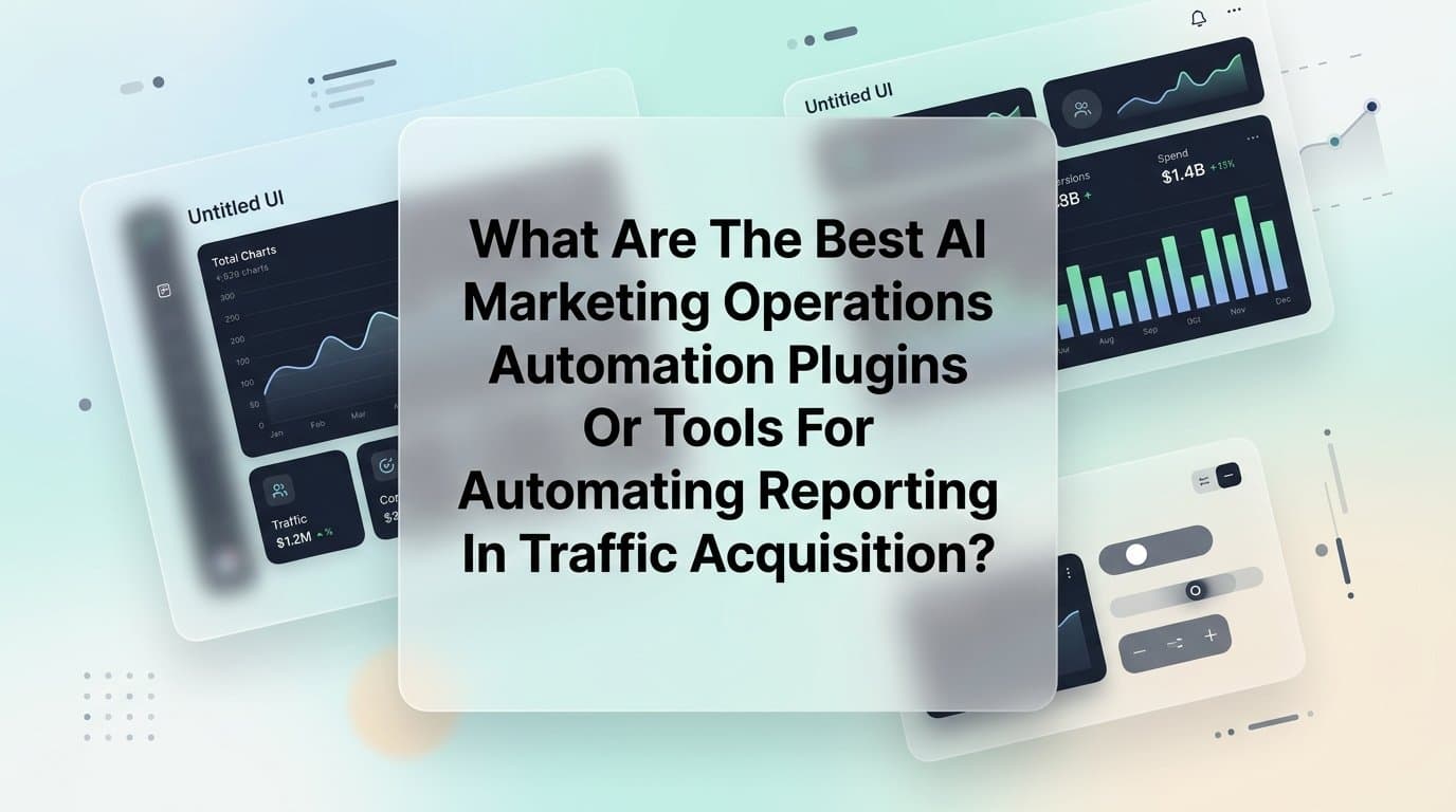 Featured image for: Best AI Marketing Operations Automation Tools for Automating Traffic Acquisition Reporting