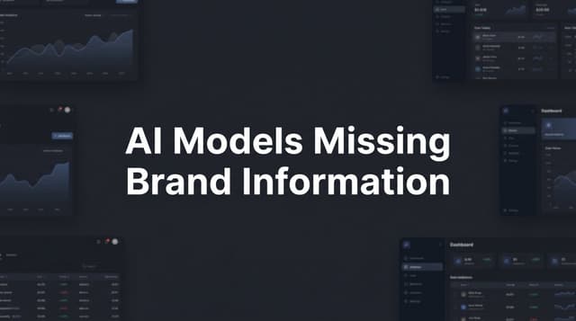 Missing Model AI Models Missing Brand Information: Complete Fix Guide
