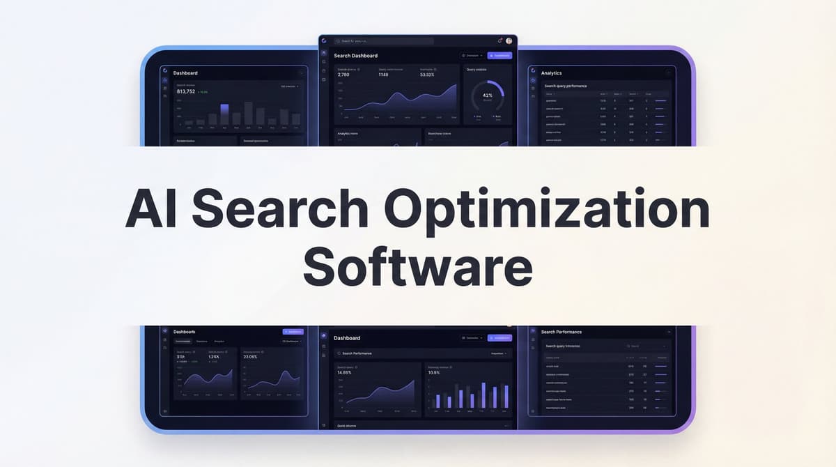 Software Optmisation 9 Best AI Search Optimization Software Tools of 2026