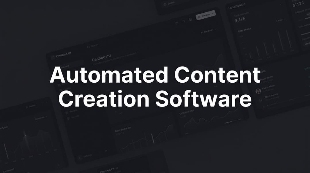 Best Automated Content Creation Software Tools 2026