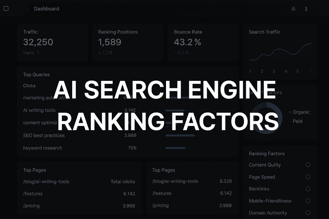 AI Search Engine Ranking Factors: Best Tips For 2026