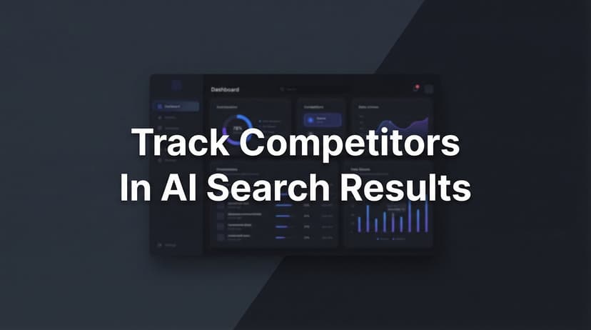 Track Competitors In AI Search Results: Best Guide