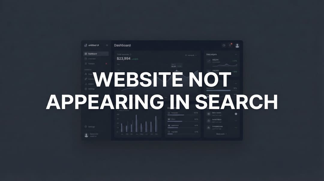 Search Anything Not Website Not Appearing In Search? Fix It Fast Today
